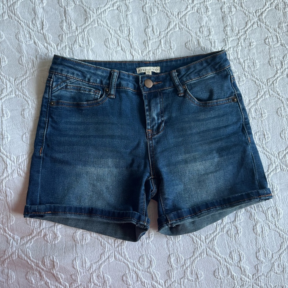 Copper Key Girls Denim Shorts